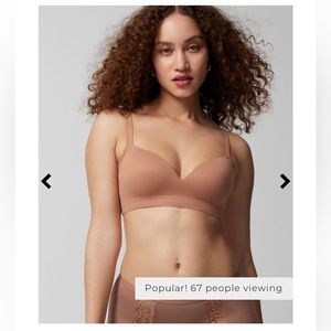 Soma Wireless Bra size 34DD . Color sun kissed